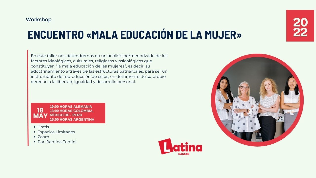 Encuentro «Mala educación de la mujer»